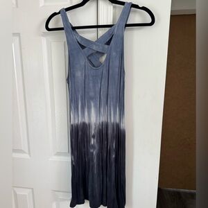 American Eagle Outfitters Backless Tie-Dye Dress